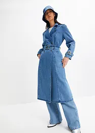 Trenchcoat i denim, bonprix