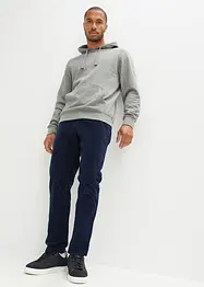 Dra-på-byxa i manchester, normal passform, raka ben, bonprix