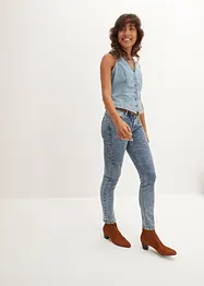 Stuprörsjeans, mid waist, shaping, bonprix