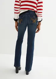 Stretchjeans, bootcut, mid waist, bonprix