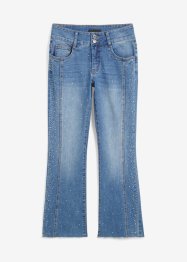 Utsvängda jeans med glitter, bpc selection
