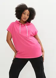 Oversizesweatshirt med huva, bonprix
