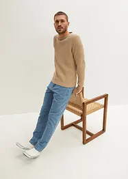 Classic Fit Jeans med resår i sidan av midjan, Straight, bonprix