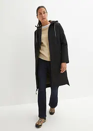 Vadderad mellanlång regnkappa, vattentät, bonprix