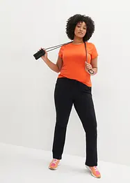Sportbyxa med ekologisk bomull och stretch, bonprix
