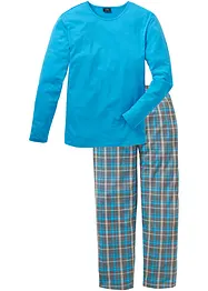Långärmad pyjamas i ren ekologisk bomull, bonprix