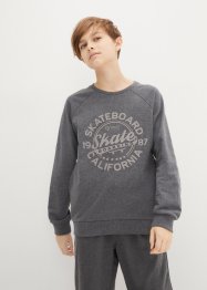Sweatshirt med fickor i återvunnen polyester för barn, bpc bonprix collection