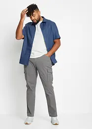 Slim Fit Stretch Cargo Straight, bonprix