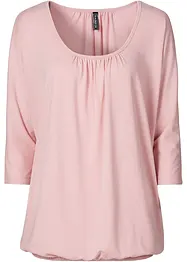 Oversizetopp i materialmix, bonprix
