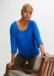Oversizetopp i materialmix, bonprix