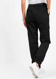 Cargobyxa i stretchig bomullsmix, bonprix