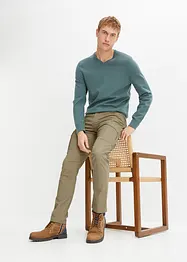 Slim Fit Stretch Cargo Straight, bonprix