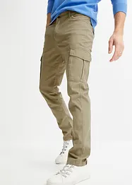 Slim Fit Stretch Cargo Straight, bonprix