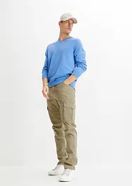 Slim Fit Stretch Cargo Straight, bonprix