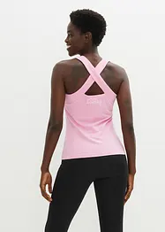 Tunn sporttopp med korsade axelband (2-pack), bonprix