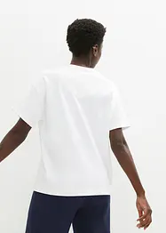 Oversizetopp i tung interlockjersey av ekologisk bomull, bonprix