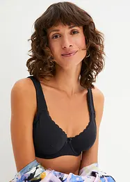 BH med bygel i ekologisk bomull (3-pack), bonprix