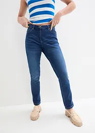 Stretchiga boyfriendjeans med medelhög midja, bonprix