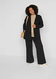 Baströja med ståkrage och återvunnen bomull, bonprix