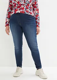 Jeansjeggings i stuprörsmodell med bekväm midja, bonprix