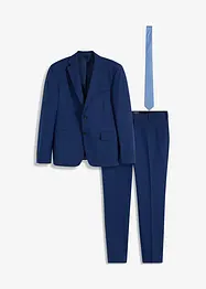 Kostym med slips (3 delar) Regular Fit, bonprix