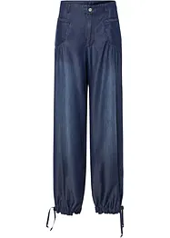 Wide Leg Jeans i böljande lyocell, bonprix