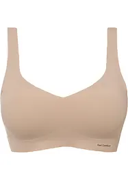 Vadderad Feel Comfort T-shirtbehå med lasercut utan bygel, bonprix
