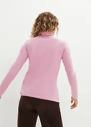 Långärmad polotröja i bomullsblandning (2-pack), bonprix