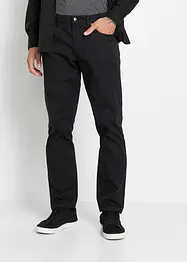 Byxa i twill av bomull, Regular Fit, Straight, bonprix