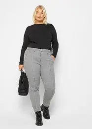 Långärmad topp med ren ekologisk bomull (2-pack), bonprix