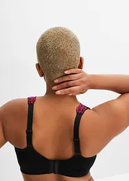 Avlastande BH utan bygel, med vadderade axelband, bonprix