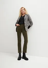Figurnära långärmad topp (2-pack), bonprix