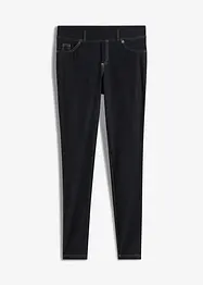 Leggings med jeanslook i bomullsmix, bonprix