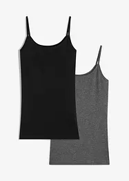 Linne av ren bomull (2-pack), bonprix