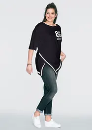 Oversizetopp i mjuk viskosmix, bonprix