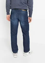 Stretchjeans med klassisk passform, förstärkta i grenen, avsmalnande ben, bonprix