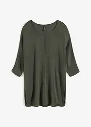 Finstickad tröja med 3/4-ärm, bonprix