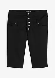 Bermudashorts med hög midja i elastisk bomullsmix, bonprix