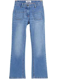 Bekväma jeans med utsvängda ben, bonprix