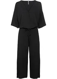 Jerseyjumpsuit i följsam viskos, bonprix