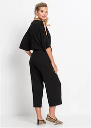 Jerseyjumpsuit i följsam viskos, bonprix