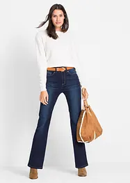 Shaping Bootcut Jeans Mid Waist, bonprix