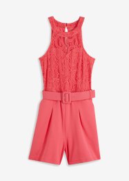 Playsuit med spets, BODYFLIRT boutique