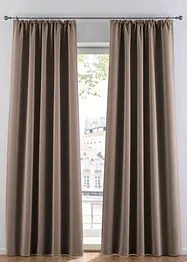 Mörkläggande gardinlängd, i flera storlekar (1-pack), bonprix