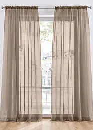 Gardiner av lätt voile (2-pack), bonprix