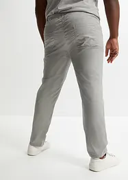 Stretchig dra på-byxa, normal passform, raka ben, bonprix