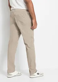Stretchig dra på-byxa, normal passform, raka ben, bonprix