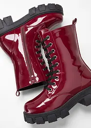 Snörkänga med lacklook, bonprix