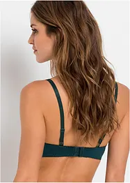 Push up-BH med fin spets (3-pack), bonprix