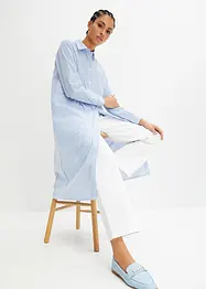 Randig skjortklänning, bonprix